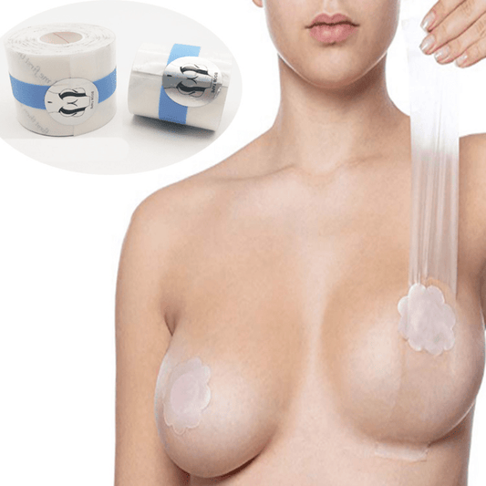 New Invisible Breast Lifting Tape, Transparent Adhesive Disposable Breast Support Bodytape, Women's Lingerie & Underwear Accessories