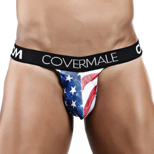 Cover Male CME008 USA Flag Jockstrap